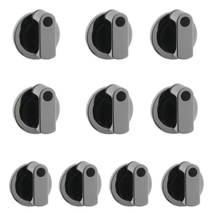 10X Leisure Range Cooker Oven Silver Control Knob Switch Genuine 250371044 - Picture 1 of 5