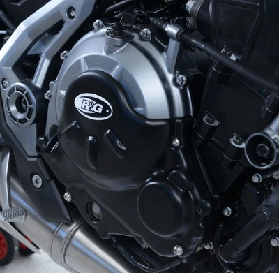 SLASH CUT PROTECCION CARTER MOTOR R&G PARA KAWASAKI NINJA 650 2017 > 2024 NEGRO - Imagen 1 de 2