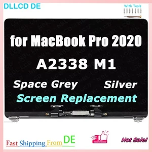 do Apple MacBook Pro 2020 A2338 13" ekran LCD wyświetlacz OEM zamiennik srebrny - Zdjęcie 1 z 8