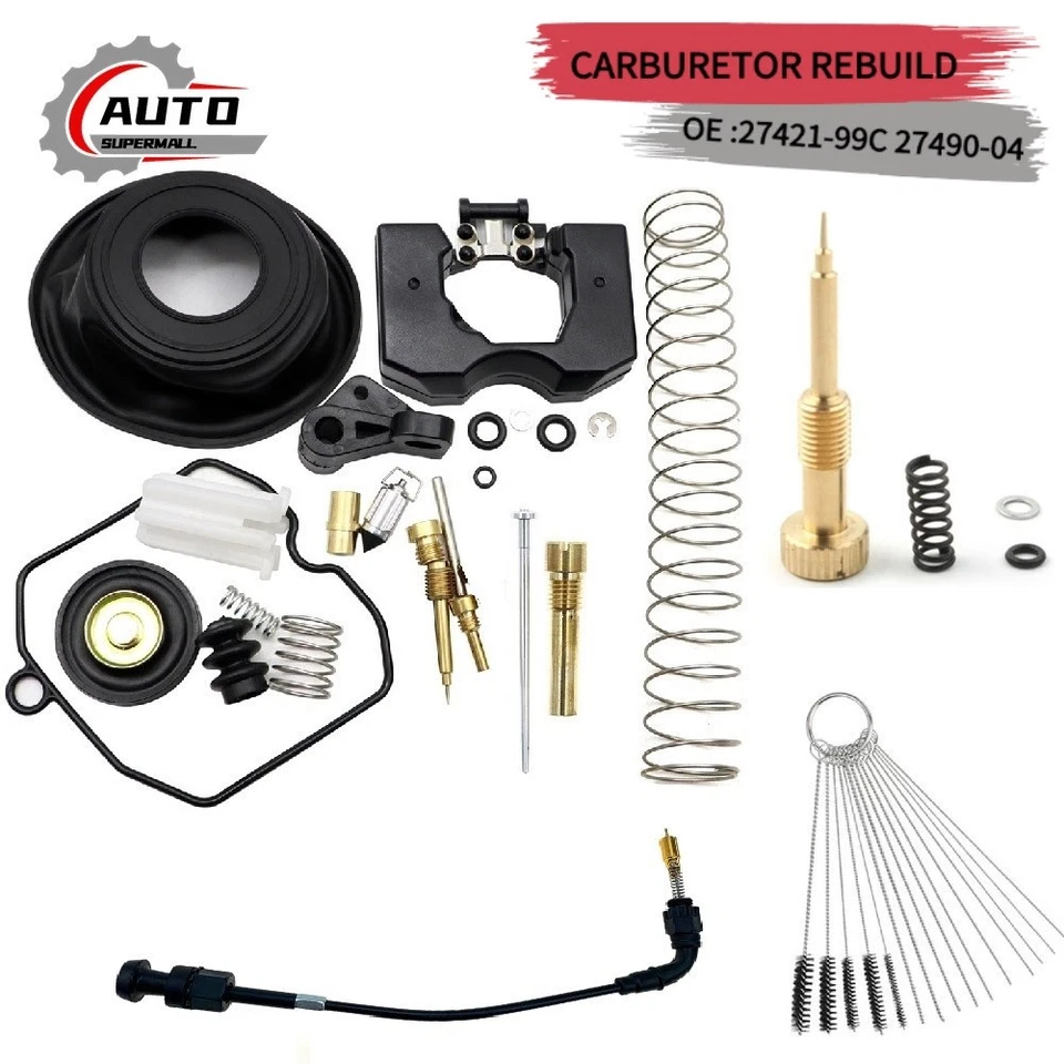 Fit Harley Davidson 883 Sportster XLH1200 1200 CV40 Carburetor Rebuild Kit Foto 1 de 4