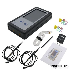 D602 MINI Digital Oscilloscope 2 Channel Oscilloscope 200KHz Touch Panel LCD pe6 - Picture 1 of 9