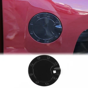 Filler Fuel Door Tank Gas Cap Cover For Chevy Silverado 14-18 Black Accessories - Picture 1 of 12