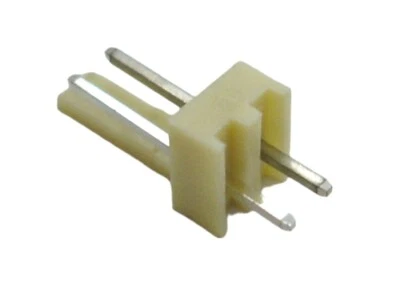 KF2510 2.54mm 2-pin male straight PCB connector header wire-board socket 100pcs - Image 1 of 3