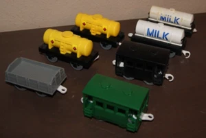 Thomas & seine Freunde Trackmaster Milchtankwagen gemarkt Thailand Zug 7 Stück - Bild 1 von 11