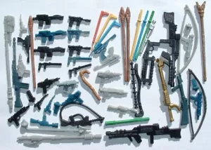 57 REPRO Weapon LOT 1977-1983 ESB,POTF,ROTJ Luke,Leia Vintage Star Wars LARGE - Picture 1 of 1