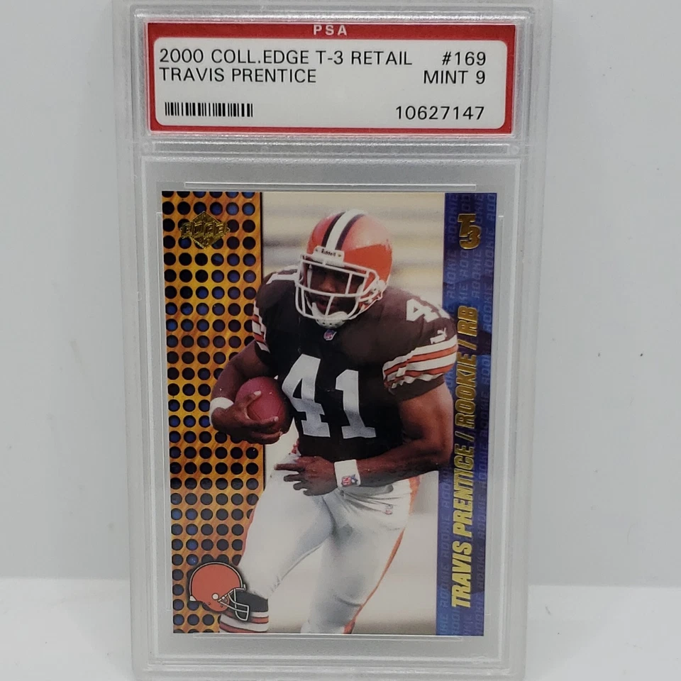 2000 Collector's Edge T-3 Travis Prentice PSA 9 GRADED #169 - Image 1 of 2
