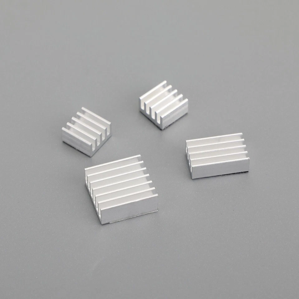 40 teiliges Kühlkörper Set für Raspberry Pi 4 Modell B 4B silber Heatsink Kit DE - Bild 1 von 4