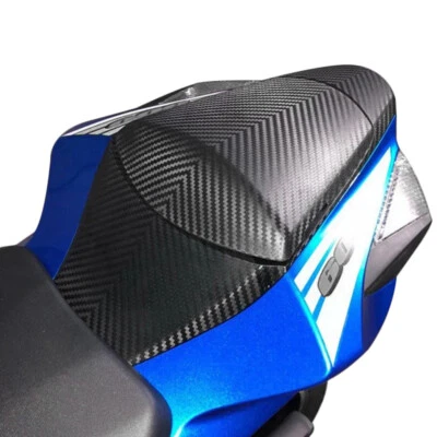 For 2011-2021 Suzuki GSXR 600 GSXR750 Carbon Effect Rear Pillion Seat Cover Cowl - Image 1 of 4