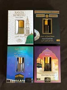 Makkah and Madinah Odor Oil Attar Arabic Perfume High Quality 3ml ( 4 Pieces) - Bild 1 von 2