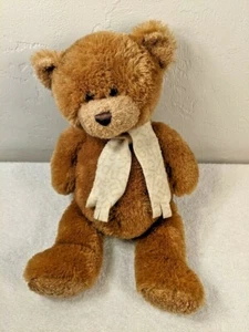 TY Beanie Babies Chaucer el Oso con Bordes de Bufanda Exclusivo 2008 En muy buena condición - Imagen 1 de 4