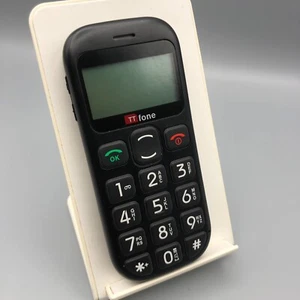 TTfone TT800 Black (Unlocked) Simple Easy big button Elderly Mobile Phone - Picture 1 of 7