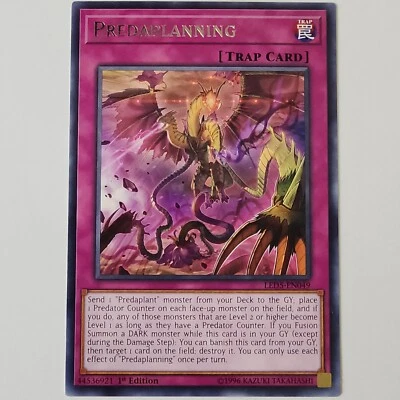 Predaplanning - LED5-EN049 - NM/VLP - Rare - 1st ed - Yugioh - Image 1 of 2