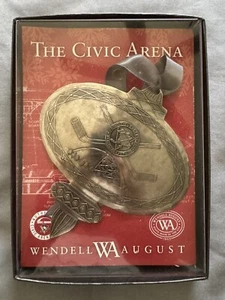 Pittsburgh Penguins Civic Arena Roof Skyline Ornament Wendell August Forge PA - Picture 1 of 5