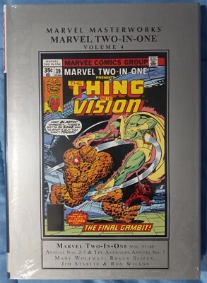 Marvel Masterworks Marvel Two-In-One Vol. 4 HC NEW Sealed - Image 1 of 3