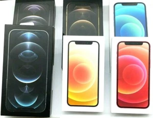 [EMPTY BOX] iPhone 12 Mini Pro Max Box Original Apple Retail Packaging - Genuine - Picture 1 of 8