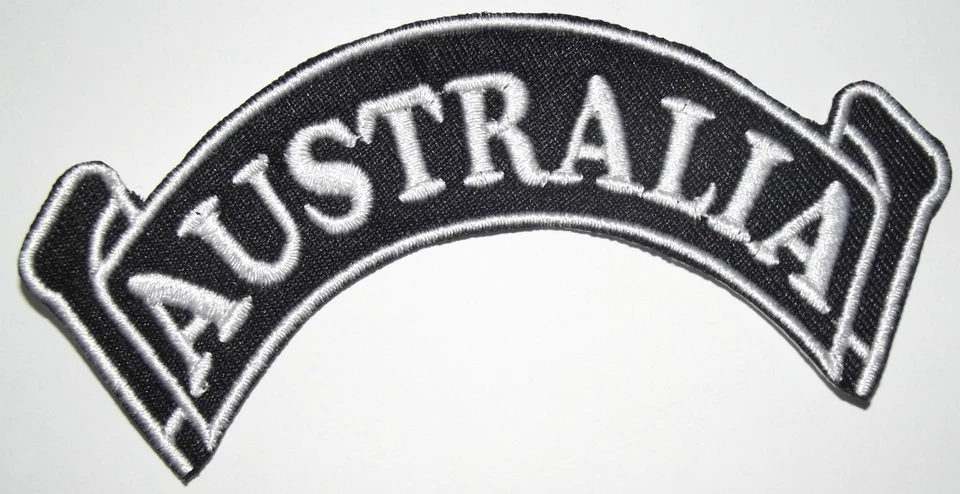 Australia shoulder/rocker style embroidered cloth patch                  A011004 - image 1 of 1