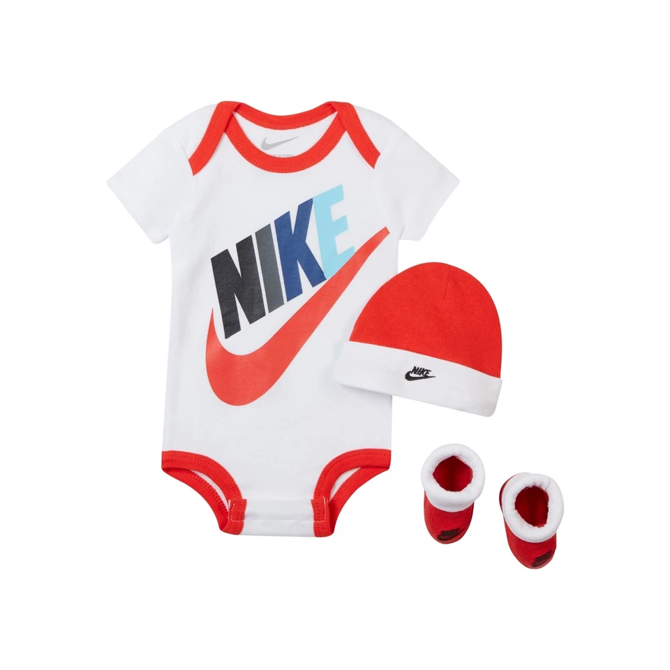 3 Piece Nike Air Jordan Baby Outfit Gift Set Size 0-6 Months