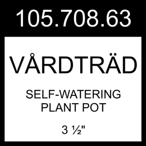 IKEA VÅRDTRÄD Self-watering Plant Pot 105.708.63 - Picture 1 of 1