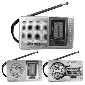 Radios portátiles AM FM Radios de transistores mini compactas Gran present - Imagen 1 de 15