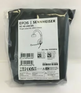 Sennheiser SC 45 USB MS (507083) - Single-Sided PC Headset MS Skype for Business - Picture 1 of 4