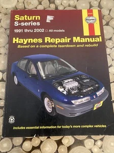 Saturn S-Series Repair Manual 1991-2002 Haynes 87010 - Picture 1 of 4