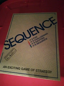 Vintage 1992 Sequence Game Of Strategy Jax 8002 Sealed - Picture 1 of 2