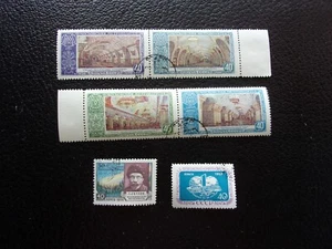 RUSSIE - timbre yvert/tellier n° 1642/1645 2072 2073 obl (A80) - Foto 1 di 2