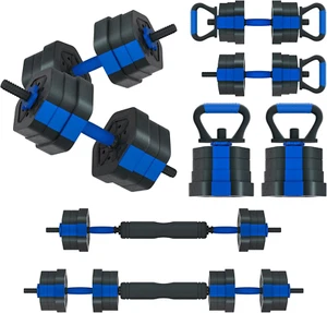 Dumbbell Sets Adjustable Weights, Free Weights Dumbbells Set with Connector, Non - Picture 1 of 12