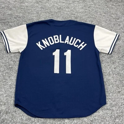 Camiseta DE COLECCIÓN New York Yankees Para Hombres Extra Grande Ajo MLB Béisbol Starter Foto 1 de 4