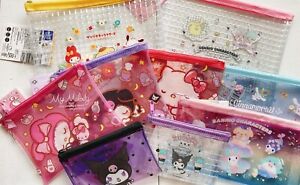 Sanrio Hello Kitty Kuromi My melody Pouch Mesh Case Bag Free Shipping Over $28