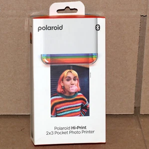 Polaroid Hi-Print Bluetooth 2x3 Pocket Portable Photo Printer NEW SEALED - Photo 1/2