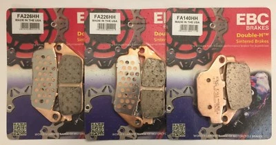 EBC Sintered Disc Brake Pads For TRIUMPH TIGER 800 (2011 to 2020) TO VIN 855531 - Image 1 of 4
