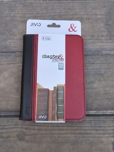 Jivo Chapter Verse  Leather Kindle  Holder Cover - Red Colour (NEW) - Picture 1 of 6