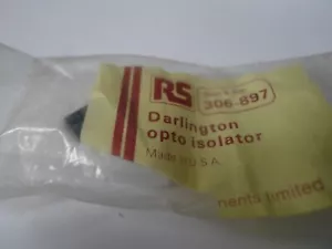 DARLINGTON OPTO COUPLER 6 PIN DIL GOLD LEG PACKAGE RS 306-897 - Picture 1 of 12