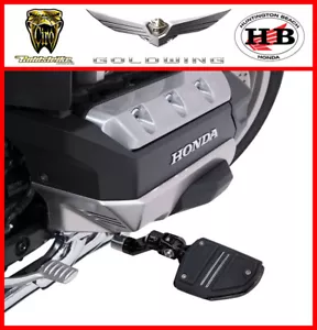 GOLDSTRIKE BLACK 3-WAY ADJUSTABLE HIGHWAY PEG MOUNTS - Picture 1 of 1