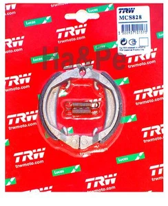 Zapatillas de freno traseras Honda PA 25 Camino 1984-89 TRW-Lucas con muelle MCS828 - Imagen 1 de 1