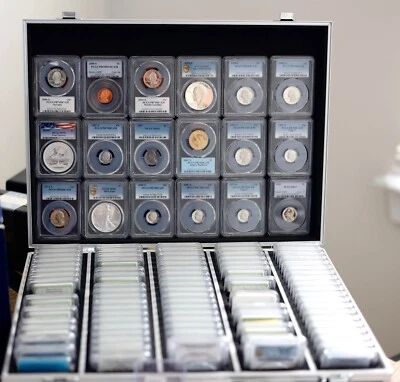 30+ PCS. Coin Liquidation! Silver, Old US Coins,   Wheats, Half Dollars, & More! - Image 1 of 4