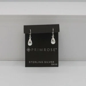 Primrose Sterling Silver Raindrop Dangle Earnings NWT - Picture 1 of 3