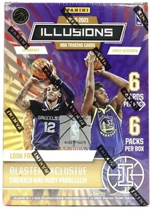 2020-21 Panini Illusions NBA Basketball Blaster Box Brand New Factory Sealed - Picture 1 of 1