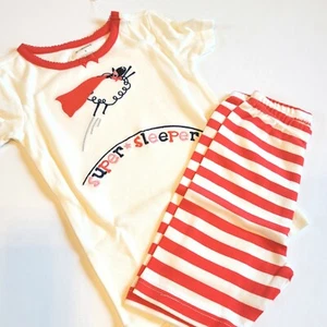 Gymboree Girl 4 Super Sleeper Sheep Gymmies Pajamas NWT PJs Summer - Picture 1 of 2
