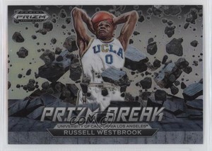 2023-24 Panini Prizm Draft Picks Prizm Break Silver Prizm Russell Westbrook #18