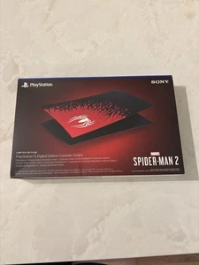 Sony PlayStation 5 (PS5) Official Spiderman Digital Edition Console Covers Boxed - Picture 1 of 11