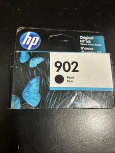 HP 902 (T6L98AN140) Black Ink Cartridge New Sealed Box -Dated 2021 Free Shipping - Picture 1 of 7