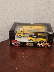 Retired 2000 Mattel Hot Wheels Hot Rod Series Moon Equipped Truck Set Mooneyes - Bild 1 von 18