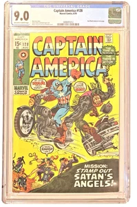 Captain America #128 CGC 9.0 - Picture 1 of 2