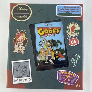 Loungefly Disney A Goofy Movie VHS Cover Sliding Limited Edition Enamel Pin - Picture 1 of 4