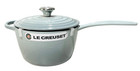 Le Creuset Signature Cast Iron 2.25 Quart Saucepan, Sea Salt New Free Shipping