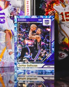 2024-25 Donruss #53 DeMar DeRozan Blue Ice /125 - Foto 1 di 2