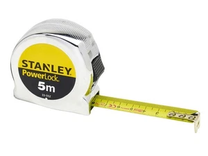  Cinta de bolsillo clásica STANLEY® PowerLock® 5 m (ancho 19 mm) (solo métrica) STA033552 - Imagen 1 de 5