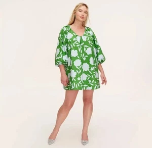 Women's Classic Rose Poplin Long Sleeve Mini Dress - Kate Spade x Target Small - Picture 1 of 3